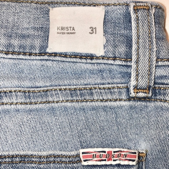 HUDSON KRISTEN SUPER SKINNY JEANS EUC SIZE 32 - Picture 5 of 10